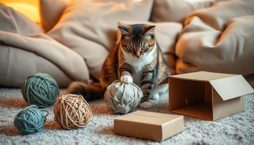 juguetes improvisados para gatos juguetes improvisados para gatos