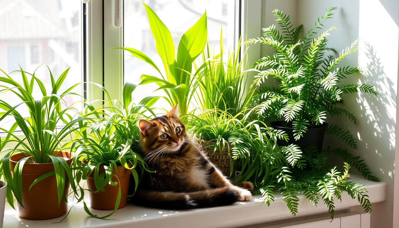 10 plantas seguras (y algunas peligrosas) para tener en casa con tu gato