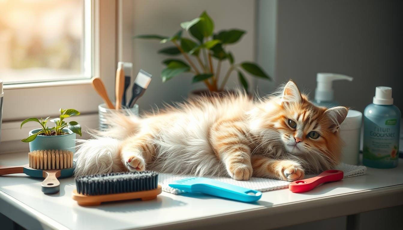 La rutina de limpieza perfecta para tu gato: todo lo que debes saber