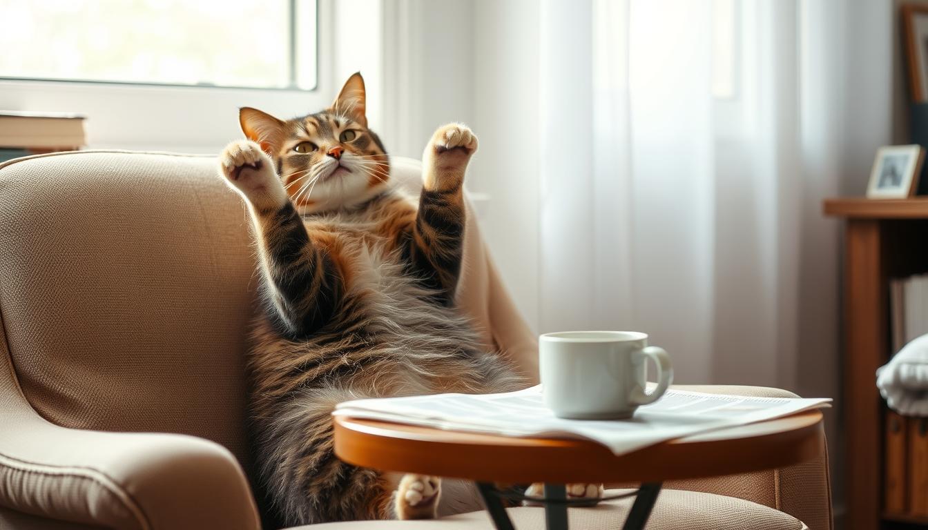Los gatos tienen comportamientos que imitan a los seres humanos