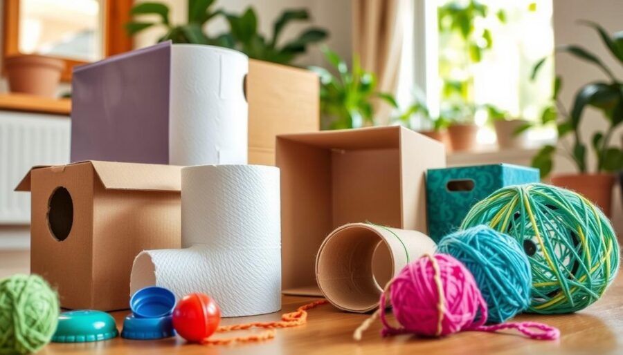 materiales reciclados seguros para juguetes felinos materiales reciclados seguros para juguetes felinos