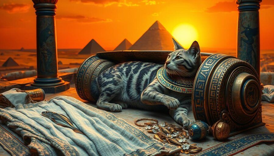 momificación de gatos