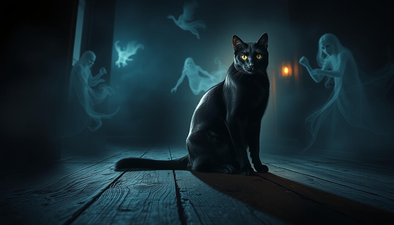 Gatos y lo Sobrenatural: ¿Por Qué Se Cree que Detectan Espíritus?