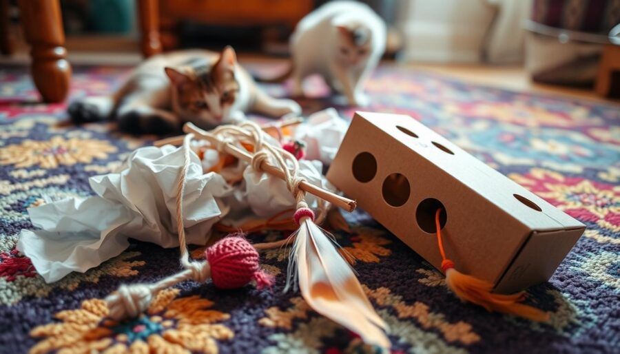 juegos caseros para gatos juegos caseros para gatos
